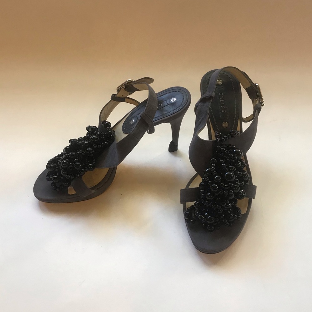 Celine grey sandals 37 (7).